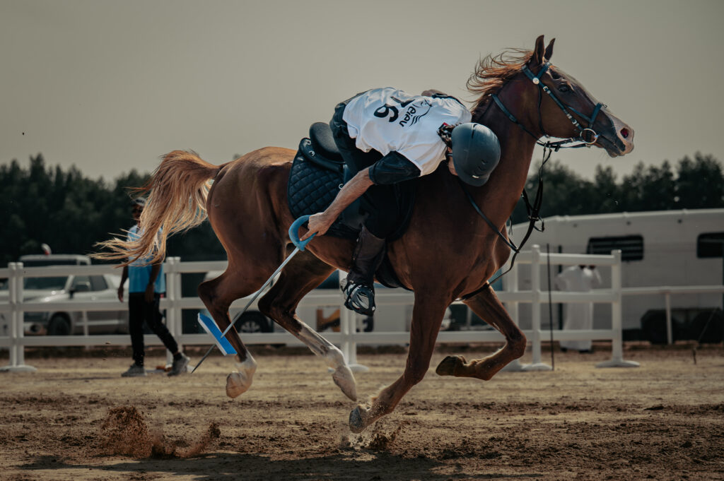EIEV Tent Pegging